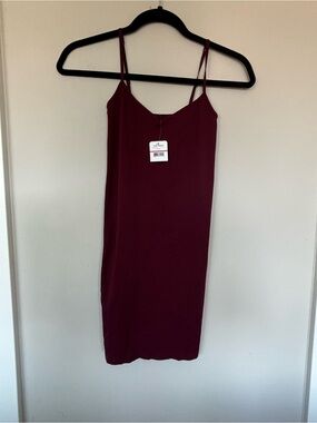 NWT Free People Intimately Burgundy Camisole S/XS